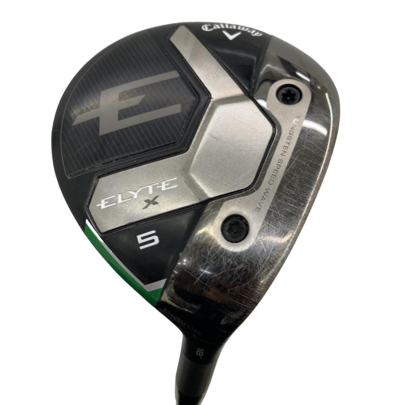 【中古】 キャロウェイ ELYTE X 5W フェアウェイウッド FW VENTUS GREEN 50 for CW(ELYTE FW) (フレックスR) メンズ 成人男性用 右利き 右用 C序列付ける ゴルフ野球クラブ