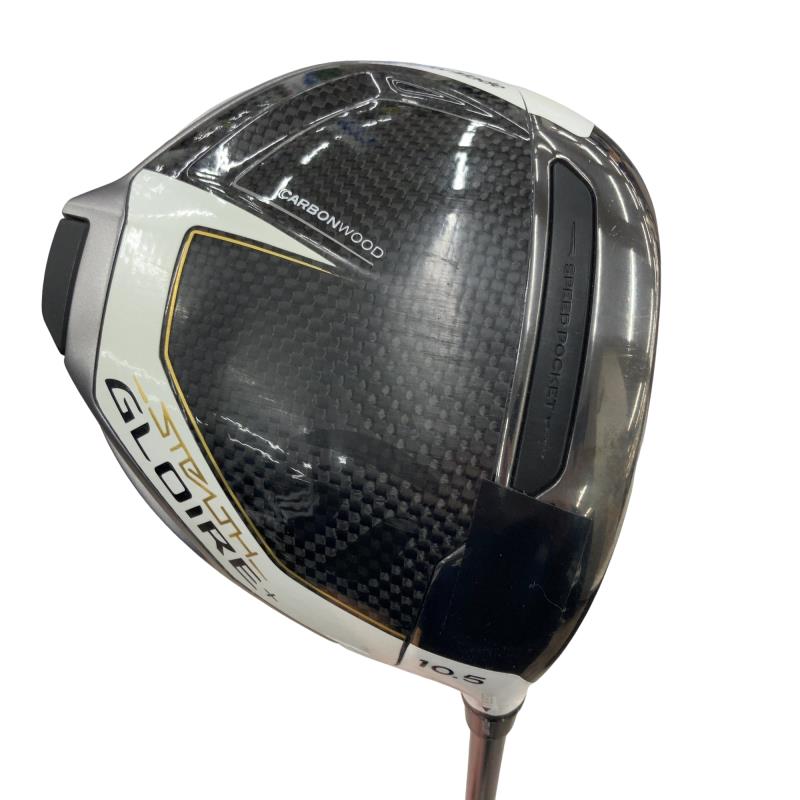 【中古】 テーラーメイド STEALTH GLOIRE+ 10.5° ドライバー DR SPEEDER NX for TM(DR) (フレックスSR) メンズ 男性用 右利き 右用 Cランク ゴルフクラブ