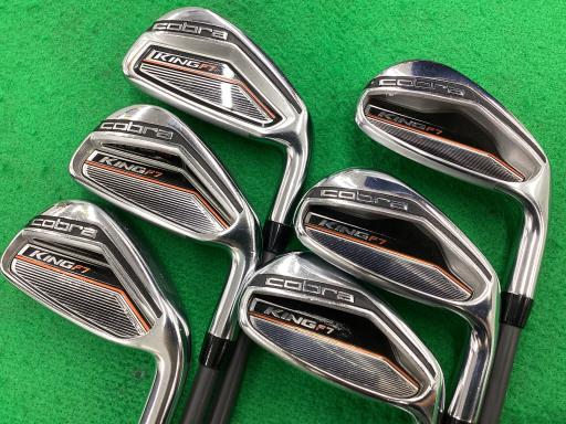 【中古】 コブラ KING F7 6S USA アイアンセット IR Fujikura Pro 63i(F7) (フレックスR) メンズ 男性用 右利き 右用 Cランク ゴルフクラブ