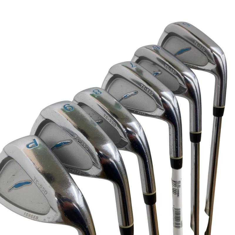 【中古】 フォーティーン TC-550 FORGED 6S アイアンセット IR NS PRO 950GH (フレックスS) メンズ 男性用 右利き 右用 Cランク ゴルフクラブ