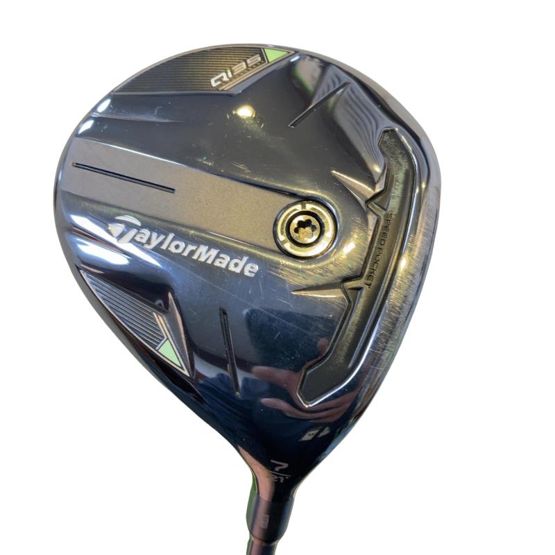 【中古】 テーラーメイド Qi35 7W フェアウェイウッド FW 純正特注シャフト (フレックスS) メンズ 男性用 右利き 右用 Cランク ゴルフクラブ
