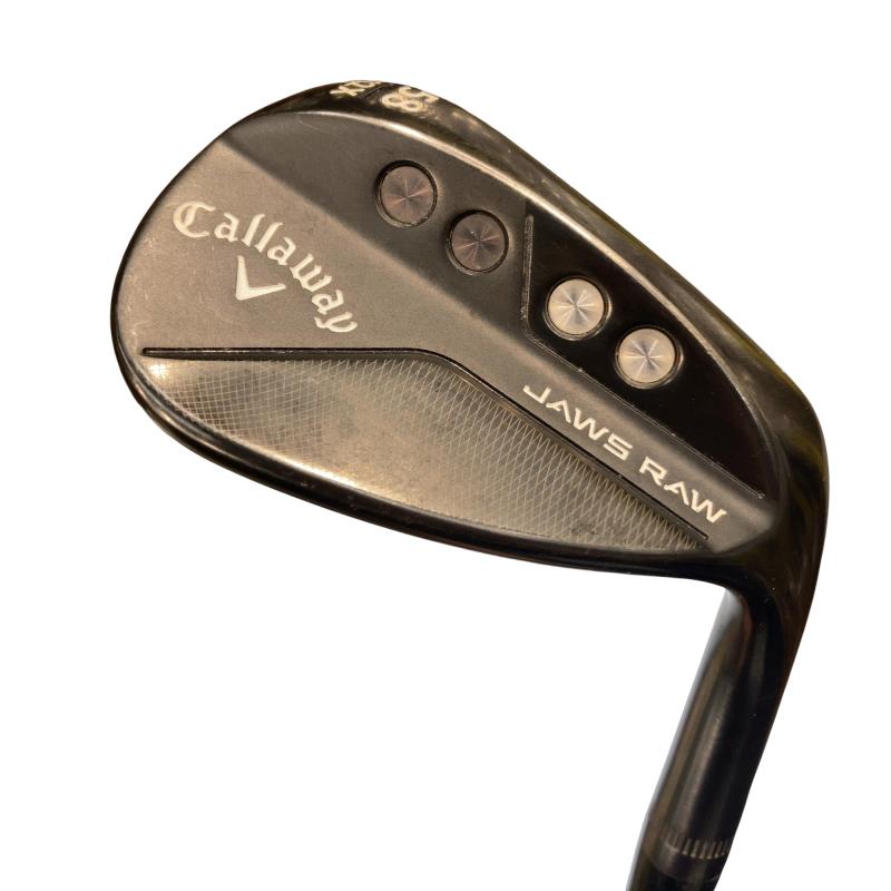 【中古】 キャロウェイ JAWS RAW ブラック 58°/12°X ウェッジ WG Dynamic Gold (フレックスS) メンズ 男性用 右利き 右用 Cランク ゴルフクラブ