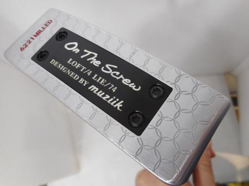 【中古】 muziik muziik 6221(クランクネック) 33インチ パター PT スチール (フレックスその他) メンズ 男性用 右利き 右用 Bランク ゴルフクラブ
