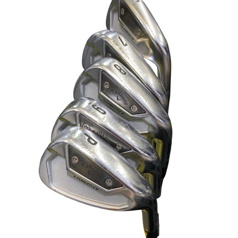 【中古】 キャロウェイ X FORGED CB(2021) 6S アイアン書き割り IR NS PRO MODUS3 TOUR120 (フレックスS) メンズ 成人男性用 右利き 右用 C序列付ける ゴルフ野球クラブ