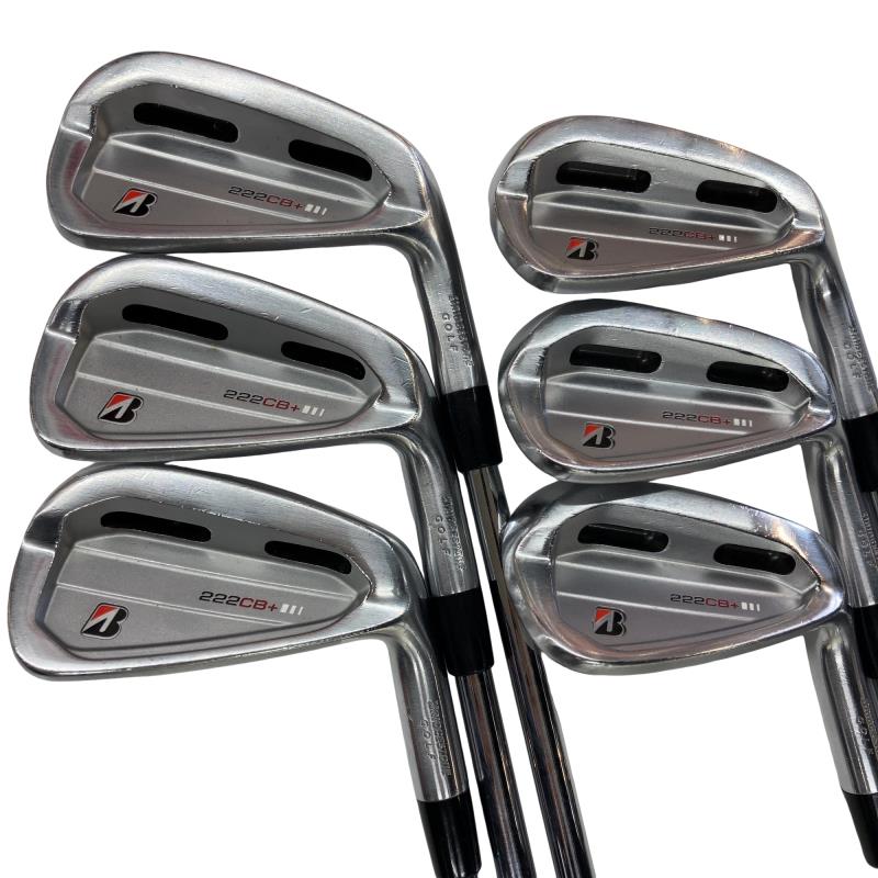 【中古】 ブリヂストン BRIDGESTONE 222CB+ 6S アイアン仕掛ける IR NS PRO 950GH neo (フレックスS) メンズ 成人男性用 右利き 右用 C価値づける ゴルフ野球クラブ