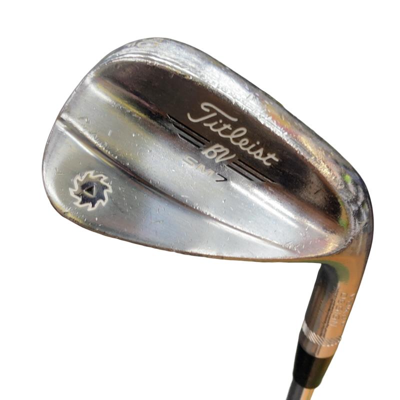 【中古】 タイトリスト VOKEY SPIN MILLED SM7 ツアークロム 50°/12°F ウェッジ WG Dynamic Gold (フレックスS) メンズ 男性用 右利き 右用 Cランク ゴルフクラブ