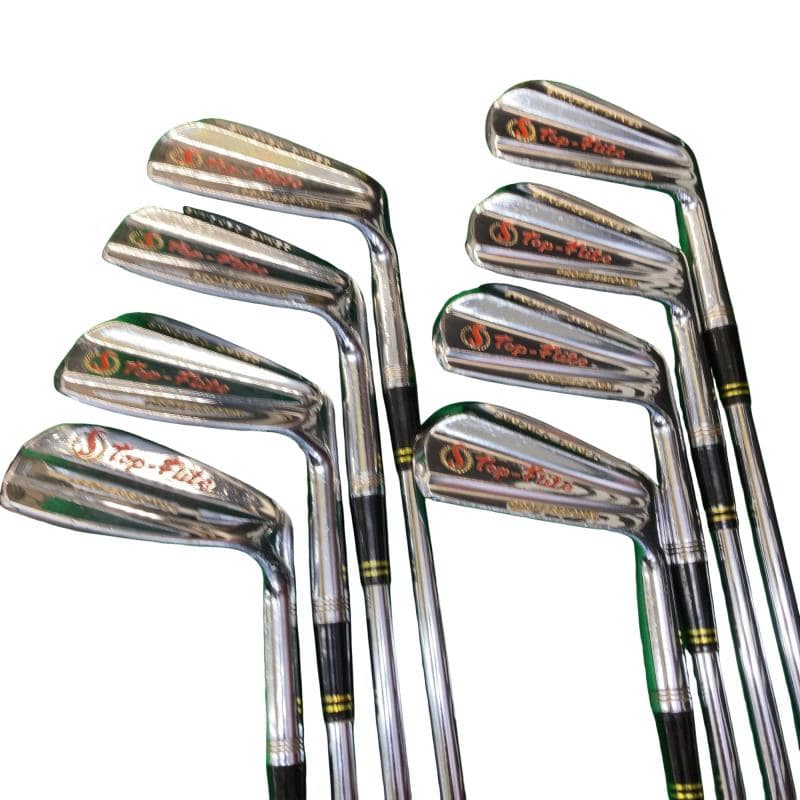 【中古】 スポルディング Top Flite 赤トップ 8S アイアンセット IR Dynamic (フレックスS) メンズ 男性用 右利き 右用 Cランク ゴルフクラブ