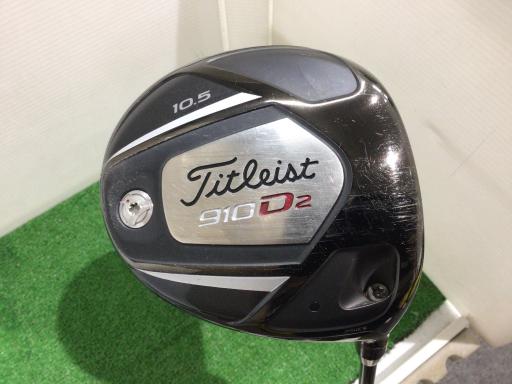 【中古】 タイトリスト 910 D2 10.5° ドライバー DR Titleist Motore 5.5 (フレックスSR) メンズ 男性用 右利き 右用 Cランク ゴルフクラブ