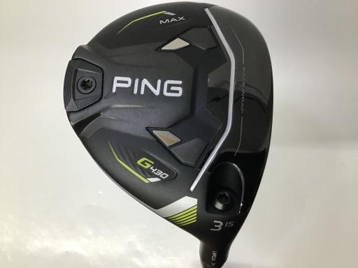 【中古】 ピン G430 MAX 3W フェアウェイウッド FW ALTA J CB BLACK(FW) (フレックスS) メンズ 男性用 右利き 右用 Bランク ゴルフクラブ