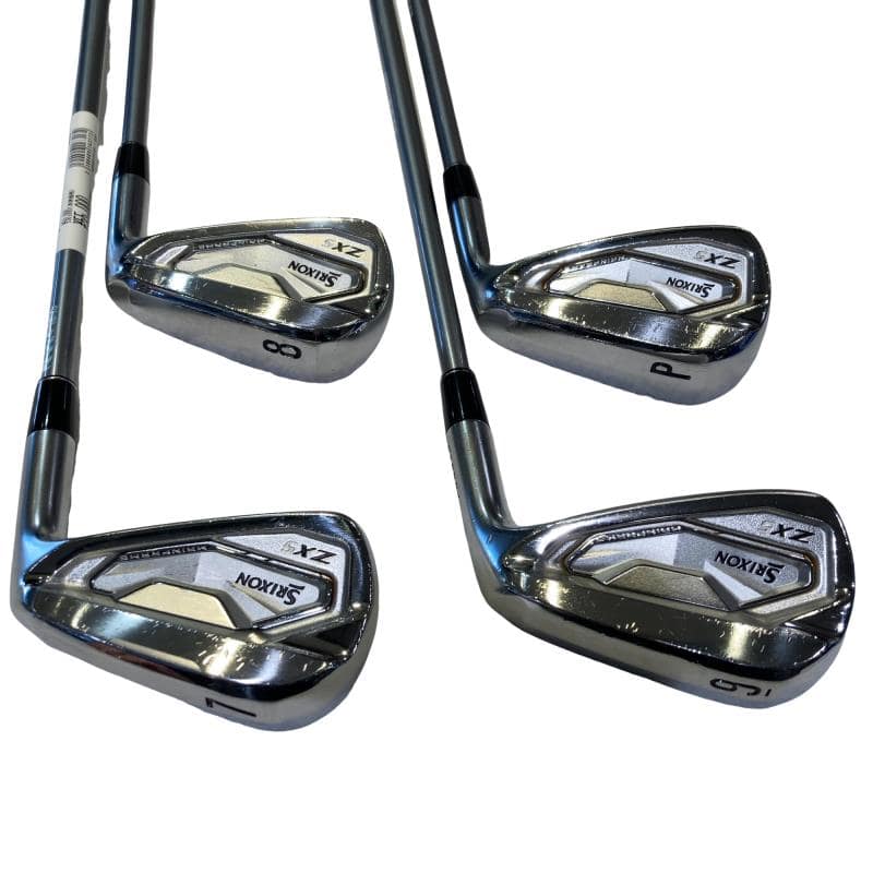 【中古】 ダンロップ SRIXON ZX5 6S アイアンセット IR Diamana ZX for IRON (フレックスS) メンズ 男性用 右利き 右用 Cランク ゴルフクラブ