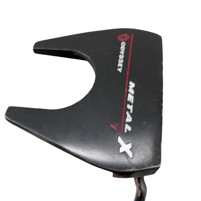 【中古】 オデッセイ METAL-X #7 33インチ パター PT スチール (フレックスその他) メンズ 男性用 右利き 右用 Cランク ゴルフクラブ