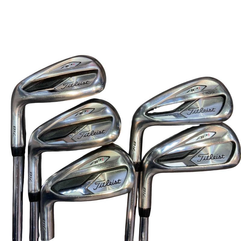 【中古】 タイトリスト Titleist AP1 718 6S レフティ アイアン仕掛ける IR リシャフト (フレックス余分の物) メンズ 成人男性用 左ぎっちょ レフティ 左用 C序列付ける ゴルフ野球クラブ