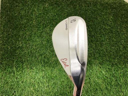 【中古】 Edel GOLF Edel GOLF SMSウェッジ 52° DーGRIND ウェッジ WG 純正特注シャフト (フレックスX) メンズ 男性用 右利き 右用 Cランク ゴルフクラブ