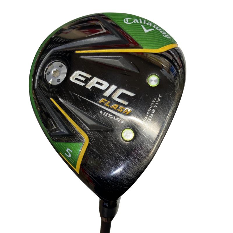 【中古】 キャロウェイ EPIC FLASH STAR 5W フェアウェイウッド FW Speeder EVOLUTION for CW(フェアウェイ) (フレックスR) メンズ 男性用 右利き 右用 Cランク ゴルフクラブ 10,923円