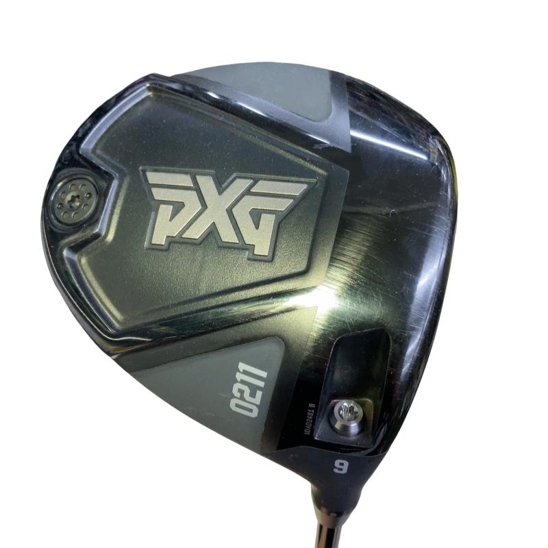 【中古】 PXG PXG 0211(2021)  9° １番ウッド DR 純然たる特注矢がら (フレックスS) メンズ 成人男性用 右利き 右用 C位置づける ゴルフ野球クラブ