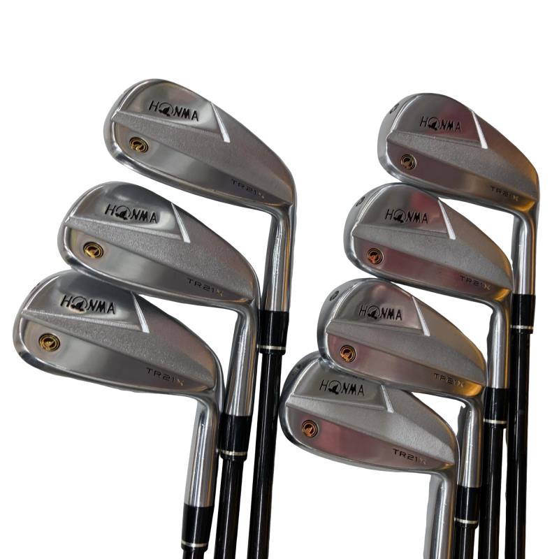 【中古】 本間ゴルフ TOUR WORLD TR21X 7S アイアンセット IR VIZARD TR20-65 (フレックスS) メンズ 男性用 右利き 右用 Dランク ゴルフクラブ｜ゴルフパートナー 中古クラブ店
