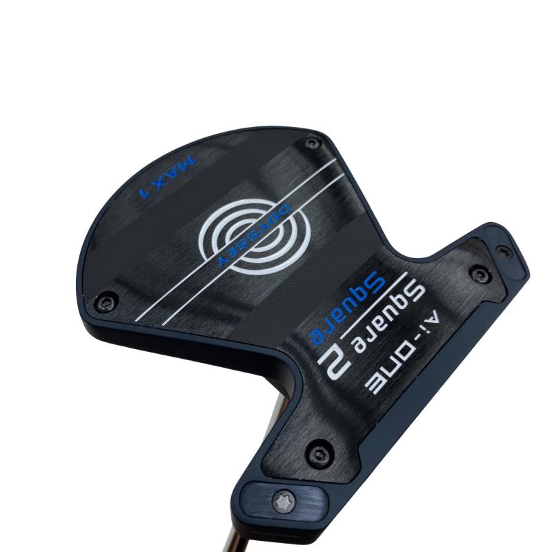 【中古】 オデッセイ Ai-ONE SQUARE 2 SQUARE MAX 1 33in パター PT STROKE LAB 90 スチール写真 (フレックス余分の物) メンズ 成人男性用 右利き 右用 B位置づける ゴルフ野球クラブ
