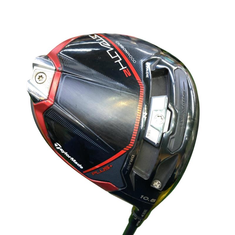 【中古】 テーラーメイド STEALTH2 PLUS 10.5° ドライバー DR 純正特注シャフト (フレックスS) メンズ 男性用 右利き 右用 Cランク ゴルフクラブ