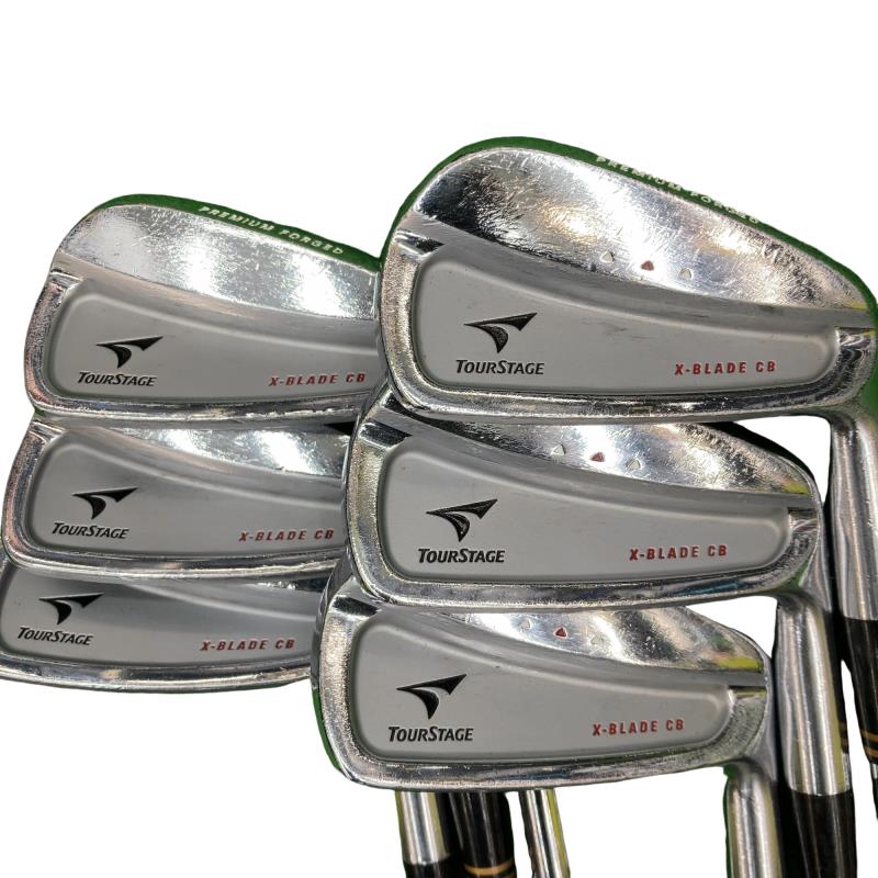 【中古】 ブリヂストン TOURSTAGE X-BLADE CB(2006) 6S アイアン書き割り IR NS PRO 950GH (フレックスS) メンズ 成人男性用 右利き 右用 C序列付ける ゴルフ野球クラブ