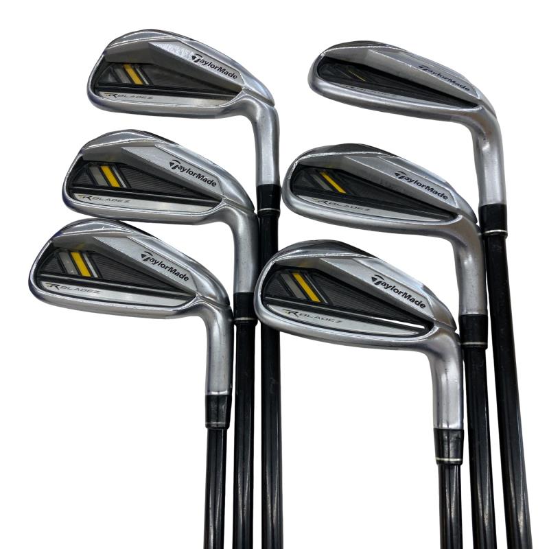 【中古】 テーラーメイド ROCKET BLADEZ 6S アイアンセット IR TM7-113 (フレックスS) メンズ 男性用 右利き 右用 Cランク ゴルフクラブ