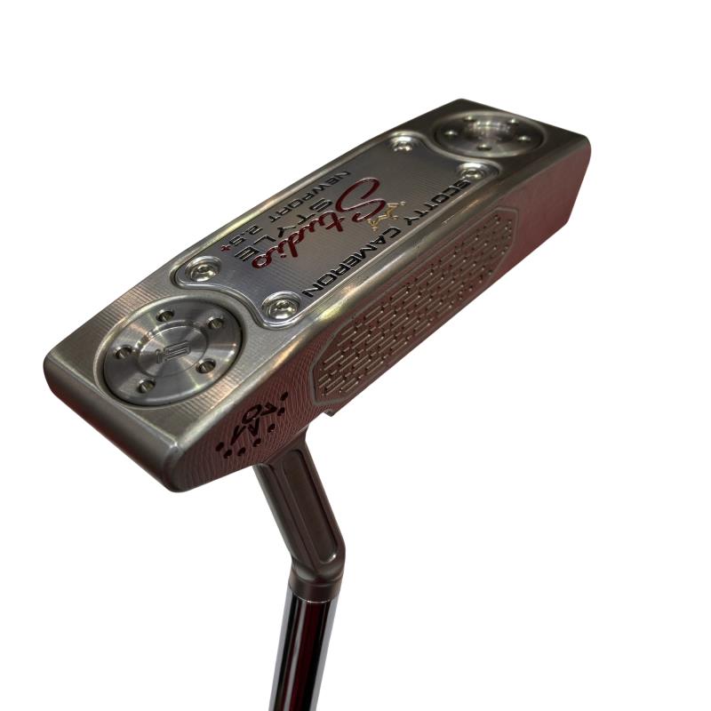 【中古】 タイトリスト SCOTTY CAMERON STUDIO STYLE NEWPORT 2.5 PLUS(2025) 34インチ パター PT スチール (フレックスその他) メンズ 男性用 右利き 右用 Bランク ゴルフクラブ