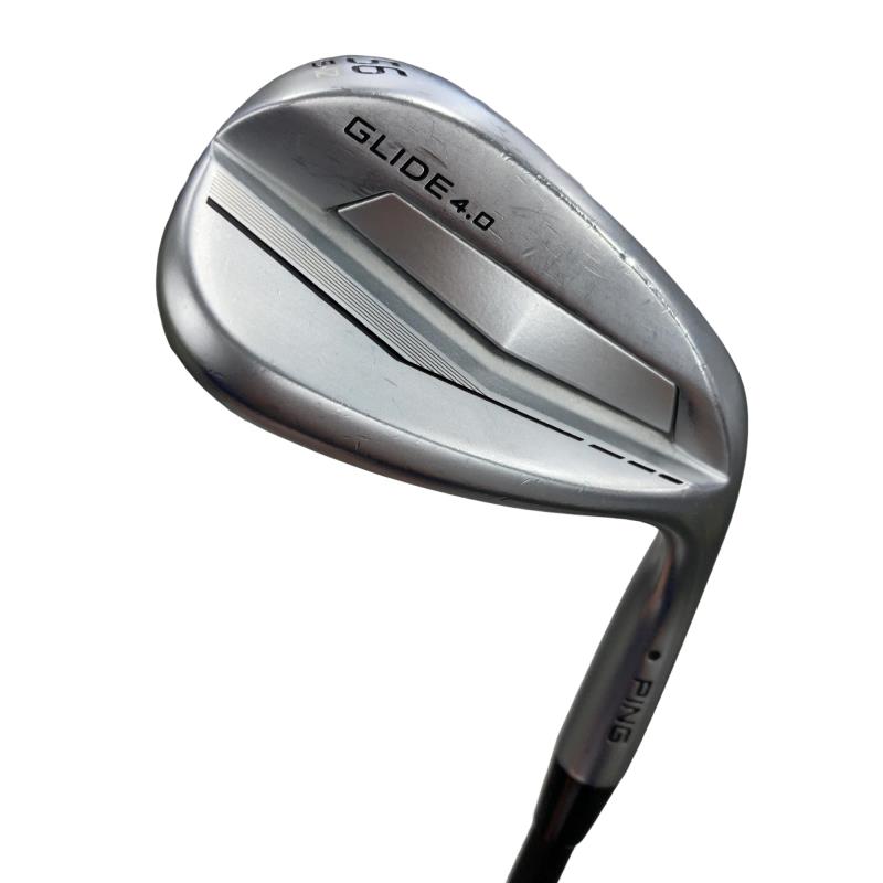 【中古】 ピン PING GLIDE 4.0 56°/12° S ウェッジ WG リシャフト (フレックスその他) メンズ 男性用 右利き 右用 Cランク ゴルフクラブ