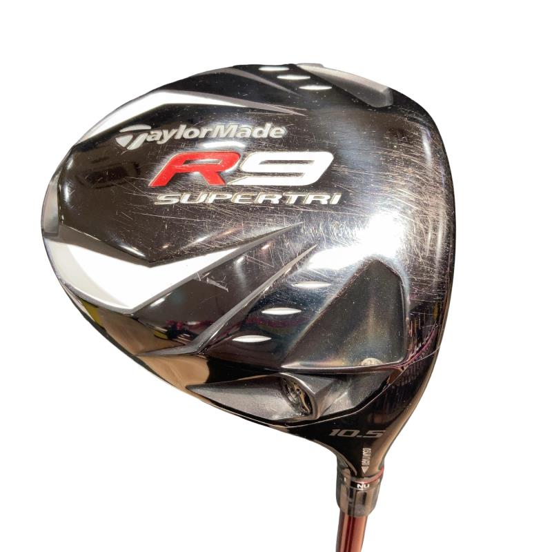 【中古】 テーラーメイド R9 SUPER TRI 10.5° ドライバー DR Motore 55 (フレックスR) メンズ 男性用 右利き 右用 Cランク ゴルフクラブ
