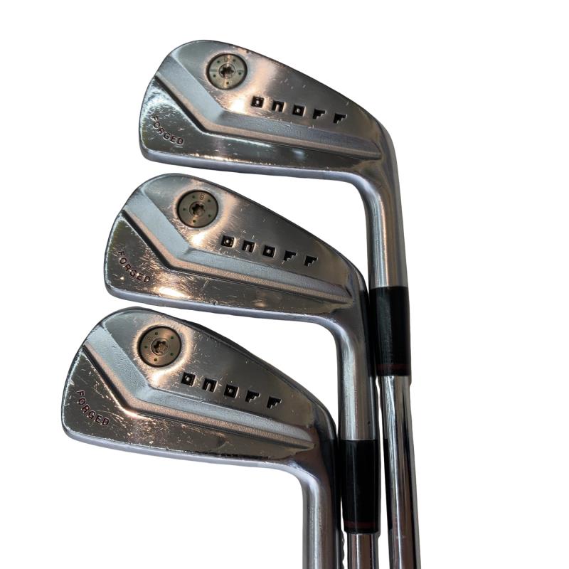 【中古】 ダイワ(グローブライド) ONOFF FORGED(2022) KURO 7S アイアン書き割り IR NS PRO MODUS3 TOUR115 (フレックスS) メンズ 成人男性用 右利き 右用 C位置づける ゴルフ野球クラブ