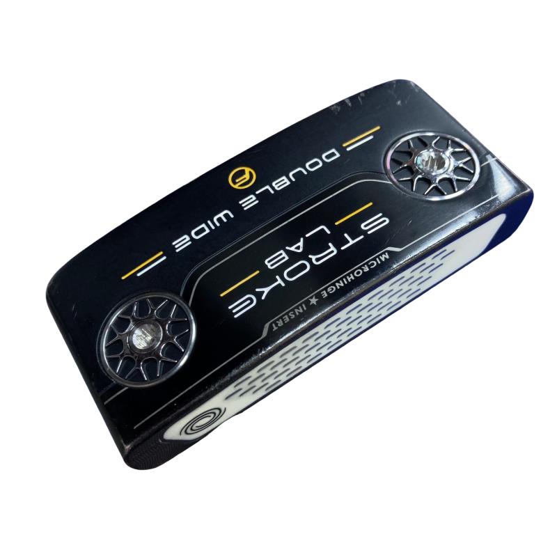 【中古】 オデッセイ STROKE LAB BLACK DOUBLE WIDE FLOW 35インチ パター PT STROKE LAB BLACK (フレックスその他) メンズ 男性用 右利き 右用 Cランク ゴルフクラブ
