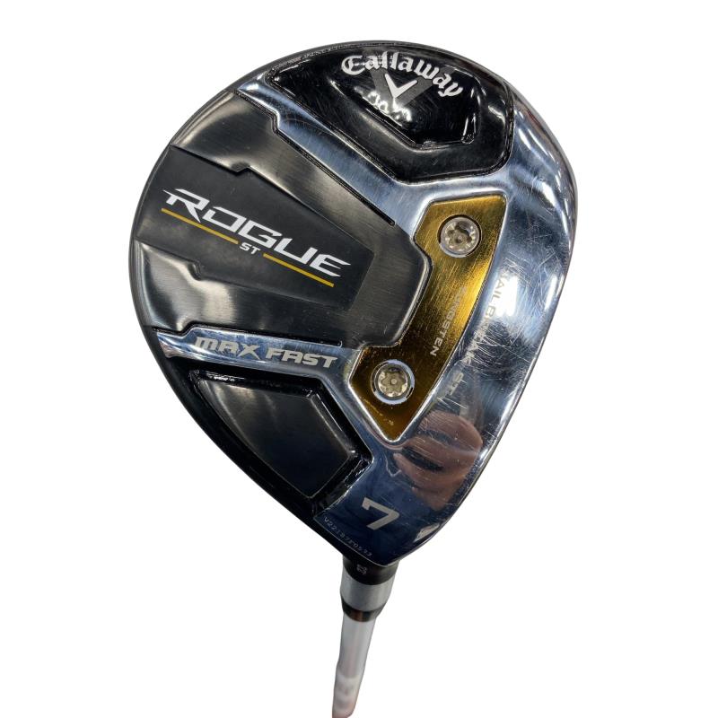 【中古】 キャロウェイ ROGUE ST MAX FAST 7W レディース フェアウェイウッド FW ELDIO 40 for CW(ROGUE ST FW) (フレックスA) レディース 女性用 右利き 右用 Cランク ゴルフクラブ