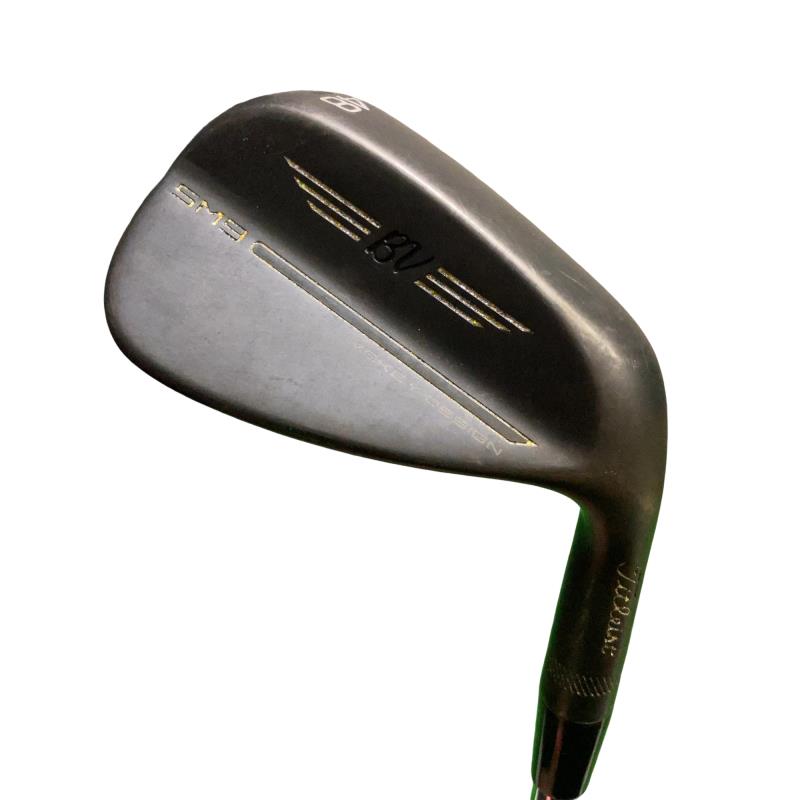 【中古】 タイトリスト VOKEY SPIN MILLED SM9 ジェット機黒いこと 48°/10°F ウェッジ WG Dynamic Gold (フレックスS) メンズ 成人男性用 右利き 右用 C位置づける ゴルフ野球クラブ
