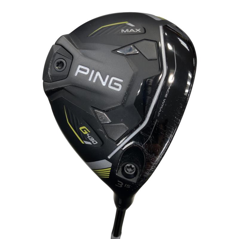 【中古】 ピン G430 MAX 3W フェアウェイウッド FW ALTA J CB BLACK(FW) (フレックスS) メンズ 男性用 右利き 右用 Cランク ゴルフクラブ