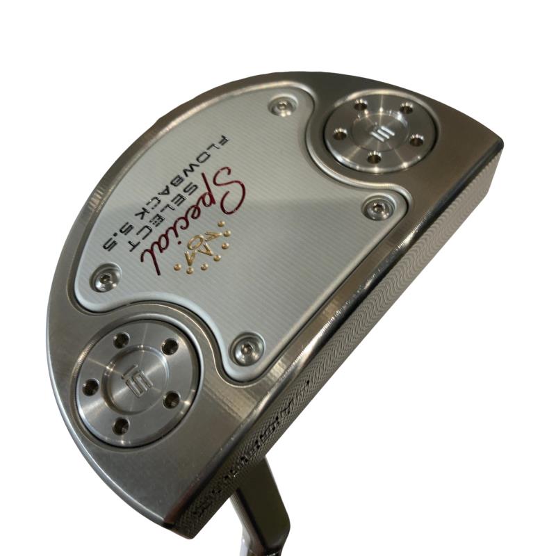 【中古】 タイトリスト SCOTTY CAMERON Special select FLOWBACK 5.5 34in パター PT スチール写真 (フレックス余分の物) メンズ 成人男性用 右利き 右用 C価値づける ゴルフ野球クラブ