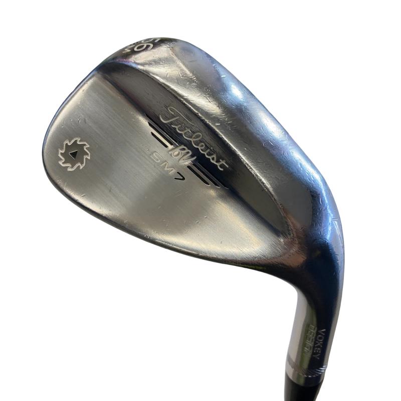 【中古】 タイトリスト VOKEY SPIN MILLED SM7 ツアークロム 56°/08°M ウェッジ WG Dynamic Gold (フレックスS) メンズ 男性用 右利き 右用 Cランク ゴルフクラブ