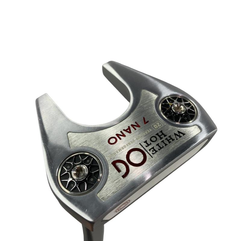 【中古】 オデッセイ WHITE HOT OG #7 NANO(カスタム) パター PT 純正特注シャフト (フレックスその他) メンズ 男性用 右利き 右用 Cランク ゴルフクラブ