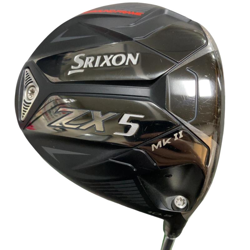 【中古】 ダンロップ SRIXON ZX5 Mk II 10.5° １番ウッド DR Diamana ZX-II 50 (フレックスS) メンズ 成人男性用 右利き 右用 C位置づける ゴルフ野球クラブ