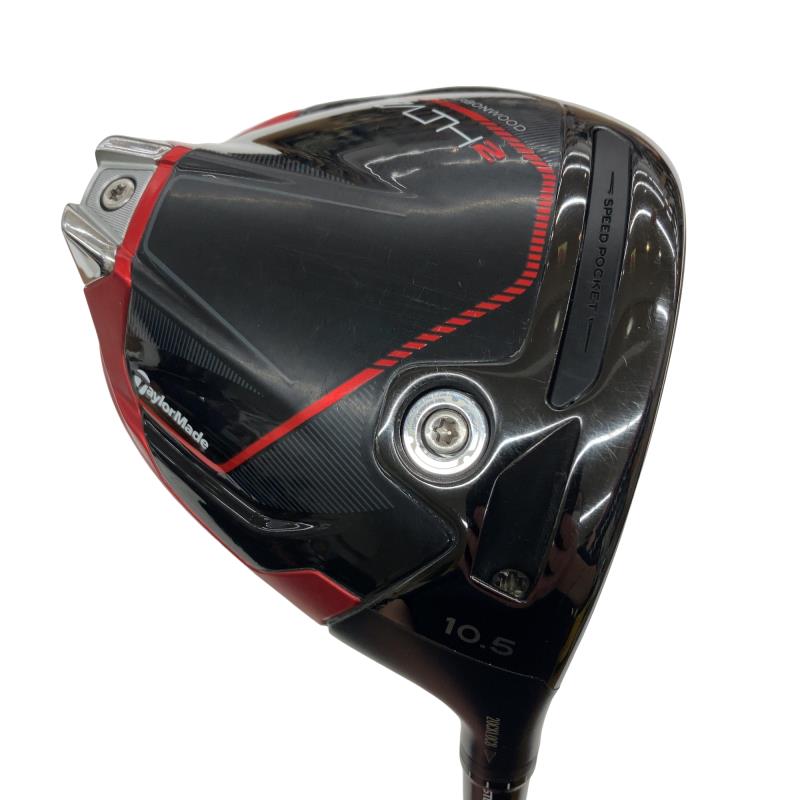 【中古】 テーラーメイド STEALTH2 10.5° ドライバー DR 純正特注シャフト (フレックスS) メンズ 男性用 右利き 右用 Cランク ゴルフクラブ