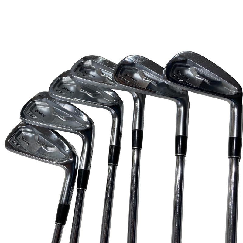 【中古】 ダンロップ SRIXON ZX7 6S アイアンセット IR 純正特注シャフト (フレックスS) メンズ 男性用 右利き 右用 Dランク ゴルフクラブ