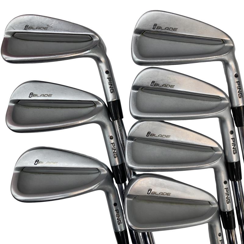 【中古】 ピン i BLADE 8S アイアンセット IR NS PRO MODUS3 TOUR120 (フレックスS) メンズ 男性用 右利き 右用 Cランク ゴルフクラブ