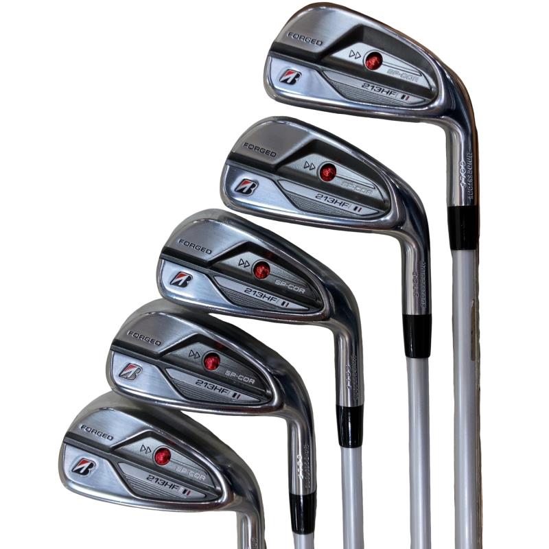 【中古】 ブリヂストン BRIDGESTONE 213HF 5S アイアン仕掛ける IR Air Speeder BS for Iron (フレックス余分の物) メンズ 成人男性用 右利き 右用 C価値づける ゴルフ野球クラブ