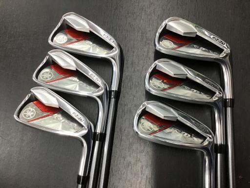 【中古】 ヤマハ RMX 220 8S アイアン仕掛ける IR TMX-520i (フレックスSR) メンズ 成人男性用 右利き 右用 D序列付ける ゴルフ野球クラブ