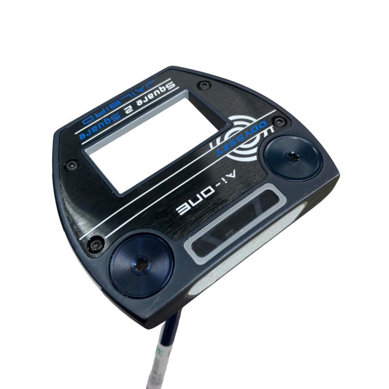 【中古】 オデッセイ Ai-ONE SQUARE 2 SQUARE JAILBIRD 33インチ パター PT STROKE LAB 90 スチール (フレックスその他) メンズ 男性用 右利き 右用 Cランク ゴルフクラブ