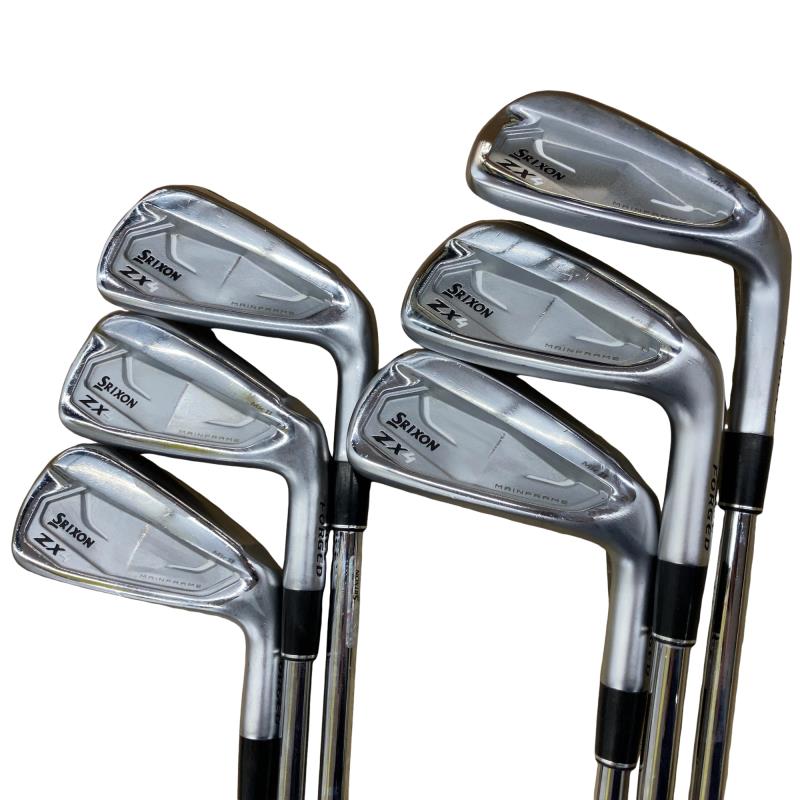 【中古】 ダンロップ SRIXON ZX4 Mk II 6S アイアンセット IR NS PRO 950GH neo DST (フレックスS) メンズ 男性用 右利き 右用 Cランク ゴルフクラブ