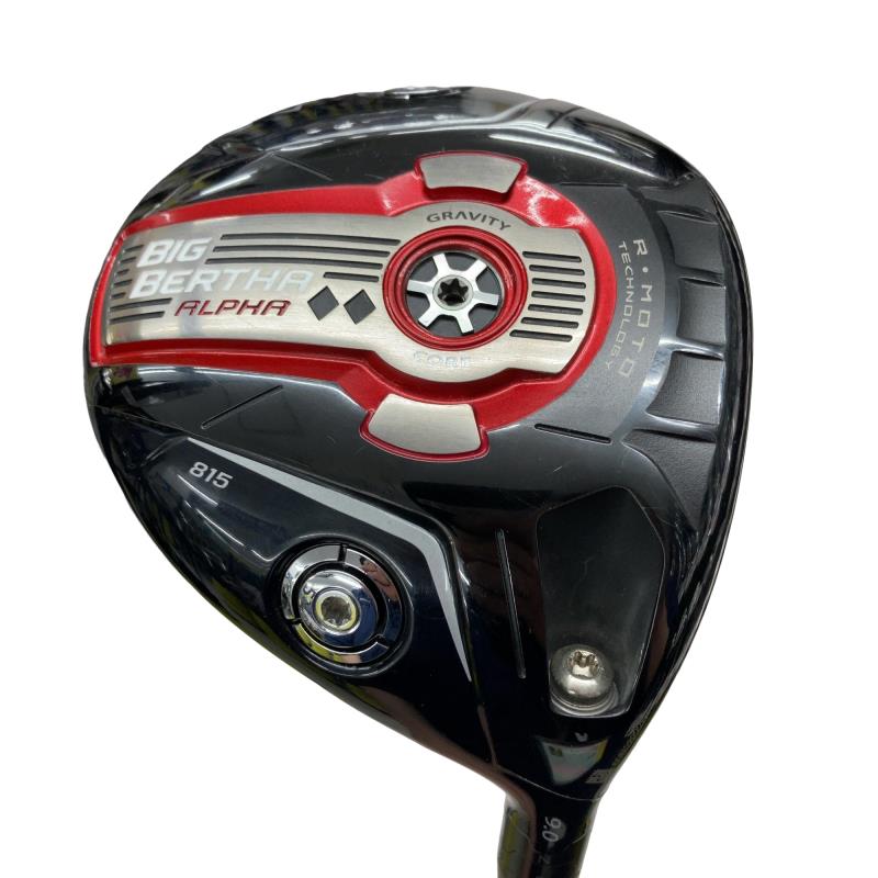 【中古】 キャロウェイ BIG BERTHA ALPHA 815◆◆ 9° ドライバー DR リシャフト (フレックスその他) メンズ 男性用 右利き 右用 Cランク ゴルフクラブ