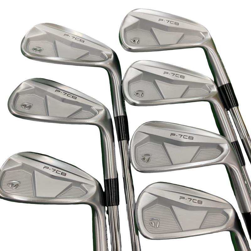 【中古】 仕立て屋お手伝いさん Taylor Made P・7CB(2024) 8S アイアン仕掛ける IR Dynamic Gold MID 115 (フレックスS) メンズ 成人男性用 右利き 右用 C位置付ける ゴルフ野球クラブ アイアン-メンズクラブ