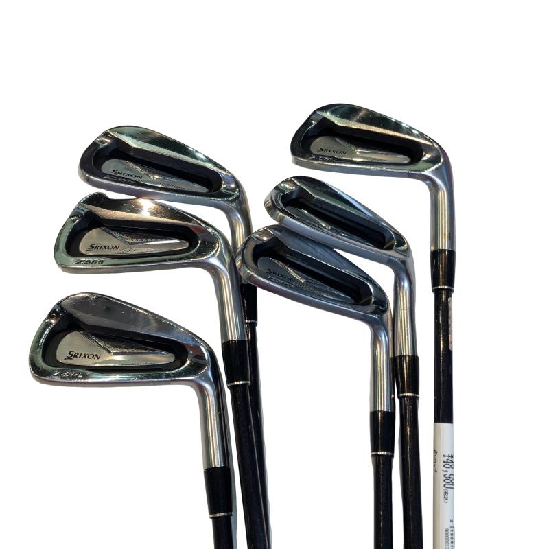 【中古】 ダンロップ SRIXON Z585 6S アイアン書き割り IR Miyazaki Mahana (フレックスR) メンズ 成人男性用 右利き 右用 C序列付ける ゴルフ野球クラブ