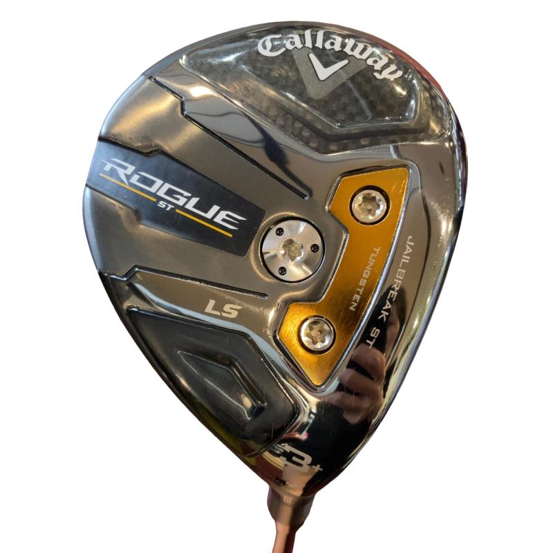 【中古】 キャロウェイ ROGUE ST LS 3W+ フェアウェイウッド FW TENSEI 55 for CW(ROGUE ST FW) (フレックスS) メンズ 成人男性用 右利き 右用 C位置づける ゴルフ野球クラブ