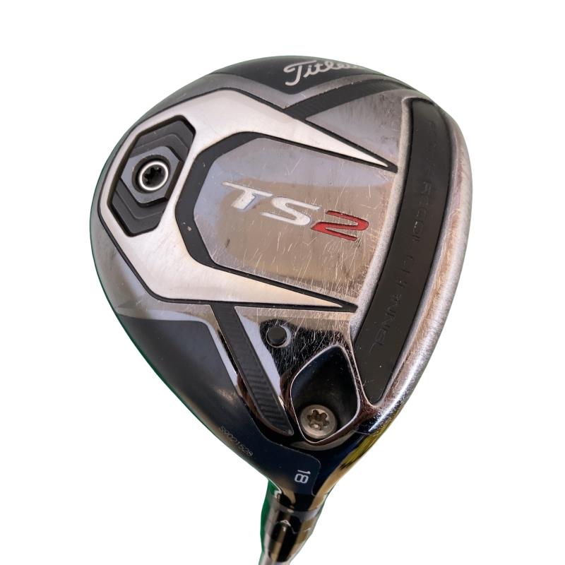 【中古】 タイトリスト TS2 18° フェアウェイウッド FW Titleist Speeder 519 EVOLUTION (フレックスSR) メンズ 男性用 右利き 右用 Dランク ゴルフクラブ