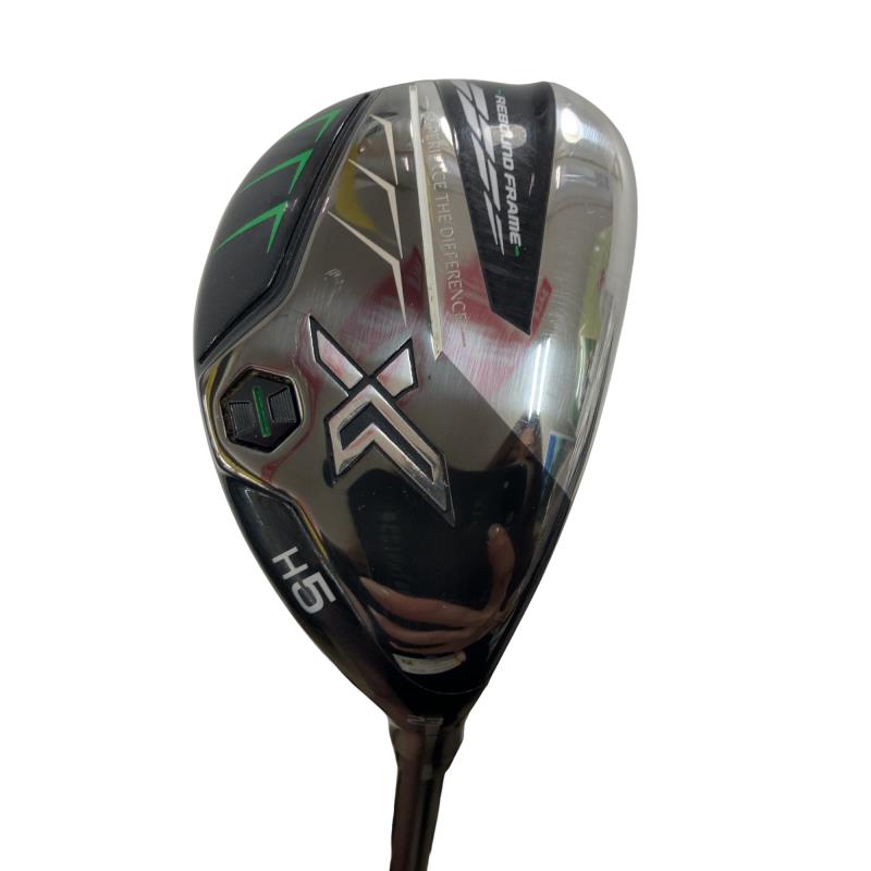 【中古】 ダンロップ XXIO(2022) eks H5 ありがた味 UT Miyazaki AX-2(HB) (フレックスS) メンズ 成人男性用 右利き 右用 C位置づける ゴルフ野球クラブ