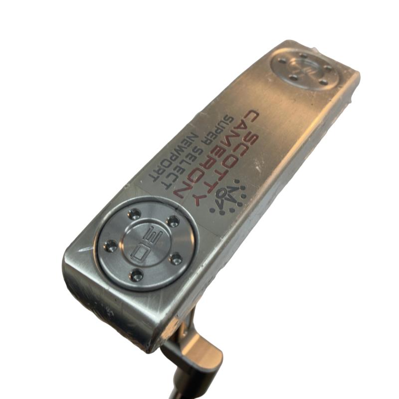 【中古】 タイトリスト SCOTTY CAMERON SUPER SELECT NEWPORT 35インチ パター PT スチール (フレックスその他) メンズ 男性用 右利き 右用 Nランク ゴルフクラブ